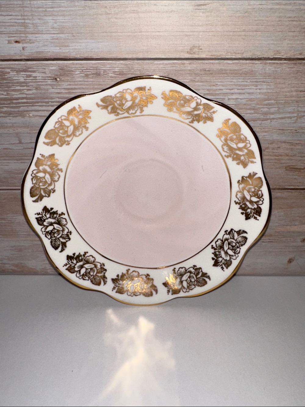 Crownford Fine Bone China Saucer Made in England